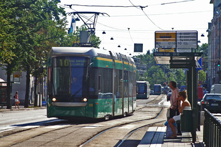 HELSINKI TRAMS - Photo: ©2007 Jan Boyle - www.simplompc.co.uk - Simplon Postcards