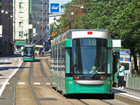 HELSINKI TRAMS - Photo: ©2007 Jan Boyle - www.simplompc.co.uk - Simplon Postcards