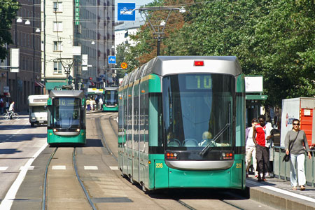 HELSINKI TRAMS - Photo: ©2007 Jan Boyle - www.simplompc.co.uk - Simplon Postcards