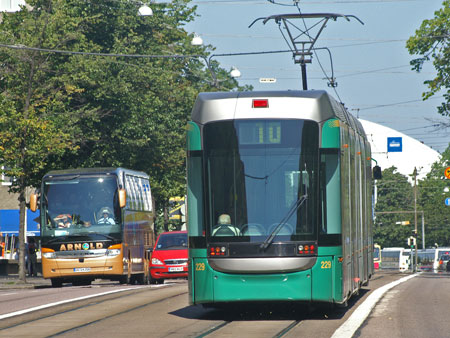 HELSINKI TRAMS - Photo: ©2007 Jan Boyle - www.simplompc.co.uk - Simplon Postcards