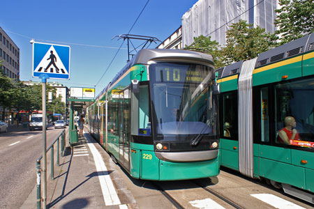 HELSINKI TRAMS - Photo: ©2007 Jan Boyle - www.simplompc.co.uk - Simplon Postcards