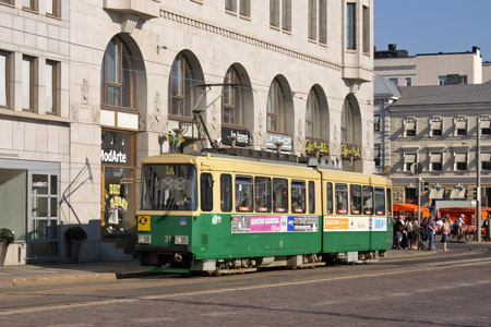 HELSINKI TRAMS - Photo: ©2007 Jan Boyle - www.simplompc.co.uk - Simplon Postcards