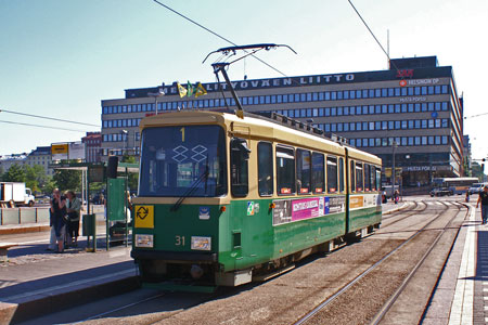 HELSINKI TRAMS - Photo: ©2007 Jan Boyle - www.simplompc.co.uk - Simplon Postcards