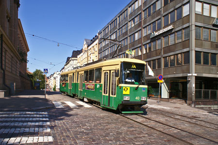 HELSINKI TRAMS - Photo: ©2007 Jan Boyle - www.simplompc.co.uk - Simplon Postcards