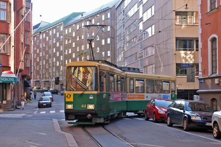 HELSINKI TRAMS - Photo: ©2007 Jan Boyle - www.simplompc.co.uk - Simplon Postcards