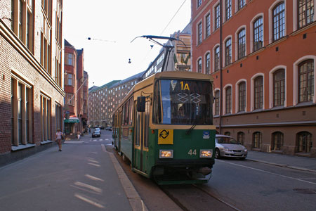 HELSINKI TRAMS - Photo: ©2007 Jan Boyle - www.simplompc.co.uk - Simplon Postcards