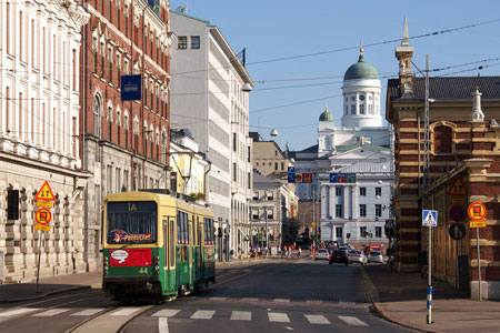 HELSINKI TRAMS - Photo: ©2007 Jan Boyle - www.simplompc.co.uk - Simplon Postcards