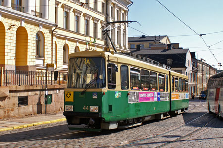 HELSINKI TRAMS - Photo: ©2007 Jan Boyle - www.simplompc.co.uk - Simplon Postcards