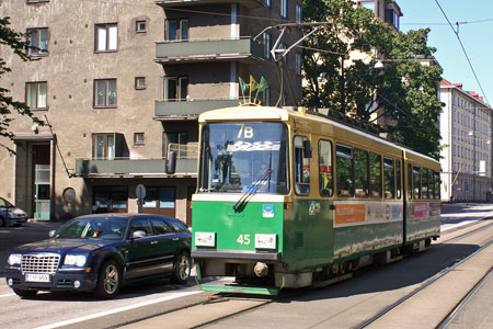 HELSINKI TRAMS - Photo: ©2007 Jan Boyle - www.simplompc.co.uk - Simplon Postcards