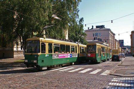 HELSINKI TRAMS - Photo: ©2007 Jan Boyle - www.simplompc.co.uk - Simplon Postcards