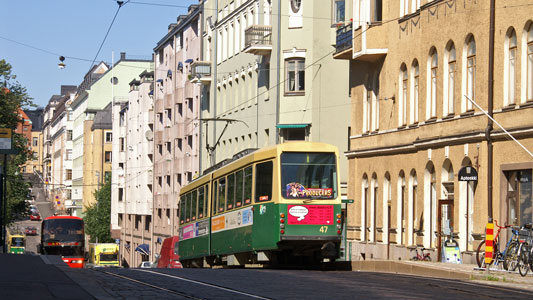 HELSINKI TRAMS - Photo: ©2007 Jan Boyle - www.simplompc.co.uk - Simplon Postcards