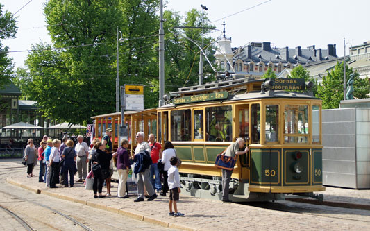 HELSINKI TRAMS - Photo: ©2013 Ian Boyle - www.simplompc.co.uk - Simplon Postcards