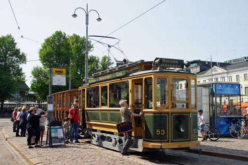 HELSINKI TRAMS - Photo: ©2013 Ian Boyle - www.simplompc.co.uk - Simplon Postcards