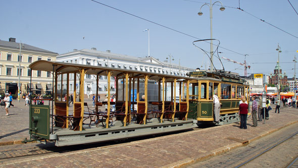 HELSINKI TRAMS - Photo: ©2013 Ian Boyle - www.simplompc.co.uk - Simplon Postcards