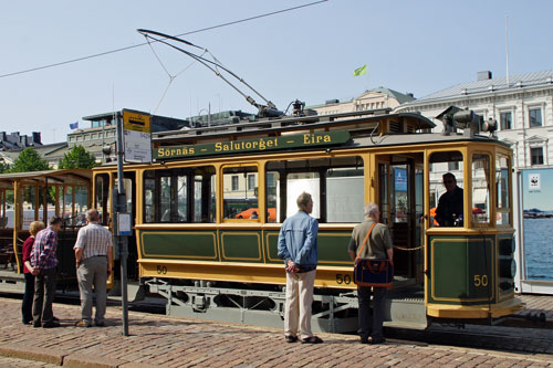 HELSINKI TRAMS - Photo: ©2013 Ian Boyle - www.simplompc.co.uk - Simplon Postcards