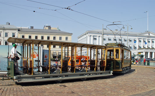 HELSINKI TRAMS - Photo: ©2013 Ian Boyle - www.simplompc.co.uk - Simplon Postcards