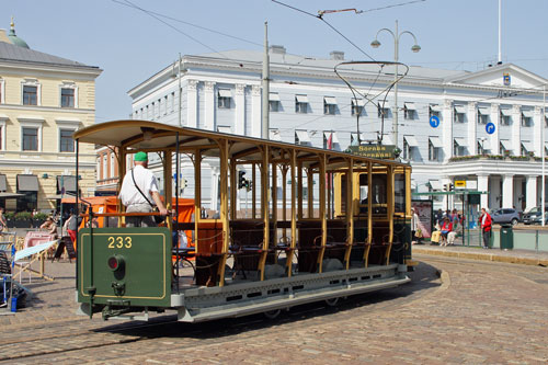 HELSINKI TRAMS - Photo: ©2013 Ian Boyle - www.simplompc.co.uk - Simplon Postcards