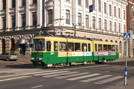 HELSINKI TRAMS - Photo: ©2007 Jan Boyle - www.simplompc.co.uk - Simplon Postcards