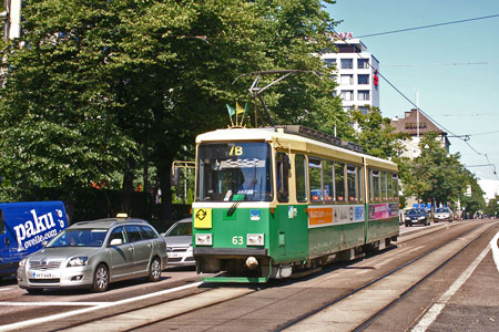 HELSINKI TRAMS - Photo: ©2007 Jan Boyle - www.simplompc.co.uk - Simplon Postcards