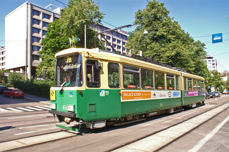 HELSINKI TRAMS - Photo: ©2007 Jan Boyle - www.simplompc.co.uk - Simplon Postcards