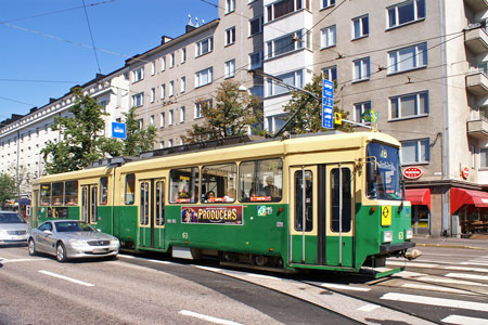 HELSINKI TRAMS - Photo: ©2007 Jan Boyle - www.simplompc.co.uk - Simplon Postcards