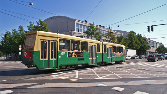 HELSINKI TRAMS - Photo: ©2007 Jan Boyle - www.simplompc.co.uk - Simplon Postcards