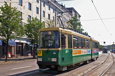 HELSINKI TRAMS - Photo: ©2007 Jan Boyle - www.simplompc.co.uk - Simplon Postcards