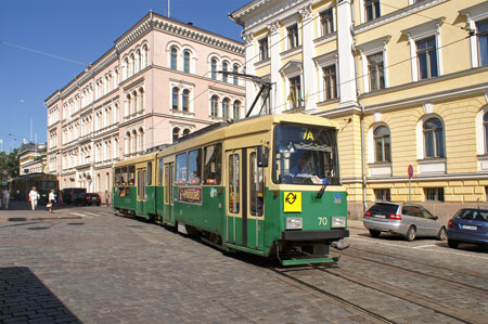 HELSINKI TRAMS - Photo: ©2007 Jan Boyle - www.simplompc.co.uk - Simplon Postcards