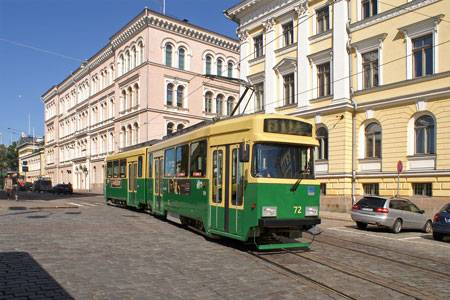 HELSINKI TRAMS - Photo: ©2007 Jan Boyle - www.simplompc.co.uk - Simplon Postcards