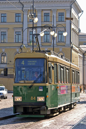 HELSINKI TRAMS - Photo: ©2007 Jan Boyle - www.simplompc.co.uk - Simplon Postcards