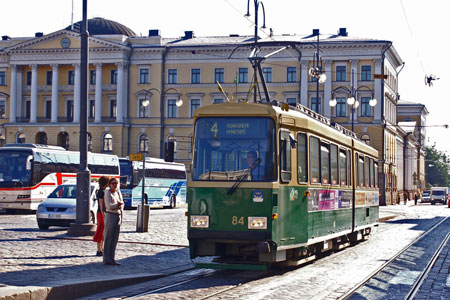 HELSINKI TRAMS - Photo: ©2007 Jan Boyle - www.simplompc.co.uk - Simplon Postcards