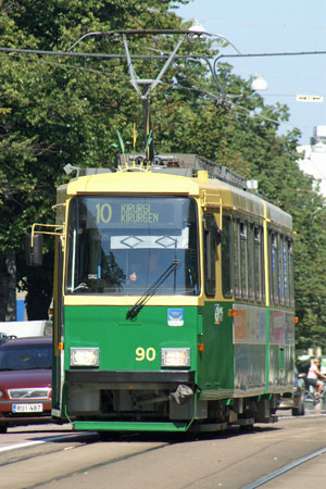 HELSINKI TRAMS - Photo: ©2007 Jan Boyle - www.simplompc.co.uk - Simplon Postcards