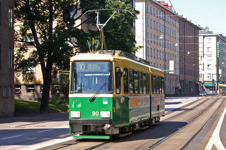 HELSINKI TRAMS - Photo: ©2007 Jan Boyle - www.simplompc.co.uk - Simplon Postcards