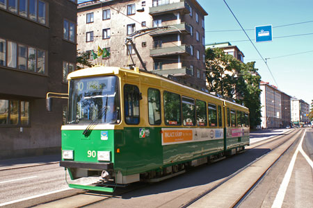 HELSINKI TRAMS - Photo: ©2007 Jan Boyle - www.simplompc.co.uk - Simplon Postcards