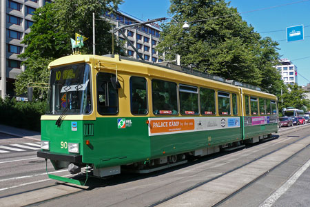 HELSINKI TRAMS - Photo: ©2007 Jan Boyle - www.simplompc.co.uk - Simplon Postcards