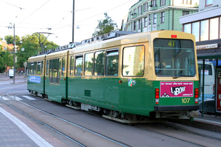 HELSINKI TRAMS - Photo: ©2010 Kalle Id - www.simplompc.co.uk - Simplon Postcards