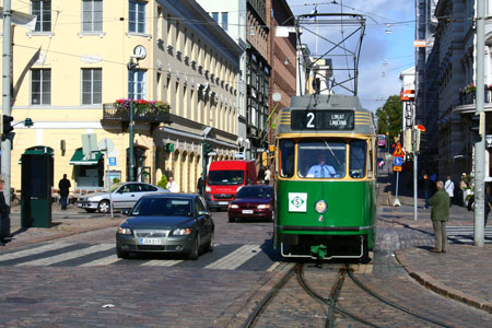 Helsinki Trams - www.simplonpc.co.uk - Simplon Postcards