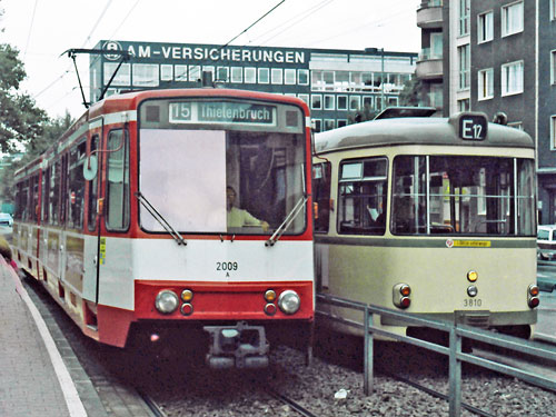 Koln-Bonn Stadtbahn Trams - www.simplonpc.co.uk - Photo: ©1980 Ian Boyle