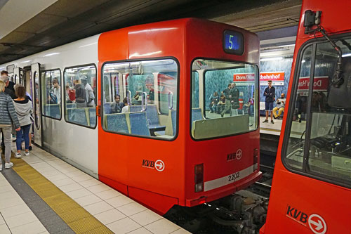 Koln-Bonn Stadtbahn Trams - www.simplonpc.co.uk - Photo: ©2017 Ian Boyle