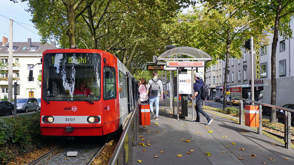 Koln-Bonn Stadtbahn Trams - www.simplonpc.co.uk - Photo: ©2017 Ian Boyle