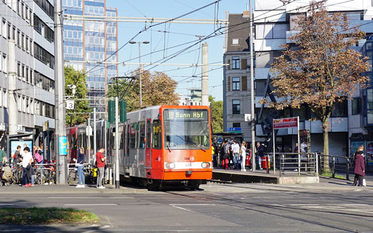 Koln-Bonn Stadtbahn Trams - www.simplonpc.co.uk - Photo: ©2017 Ian Boyle