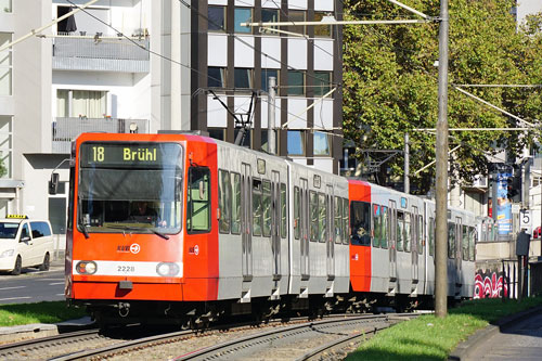 Koln-Bonn Stadtbahn Trams - www.simplonpc.co.uk - Photo: ©2017 Ian Boyle