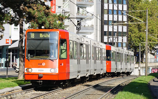 Koln-Bonn Stadtbahn Trams - www.simplonpc.co.uk - Photo: ©2017 Ian Boyle