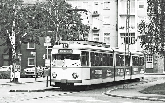 Koln-Bonn Trams - www.simplonpc.co.uk - Photo: ©1980 Ian Boyle