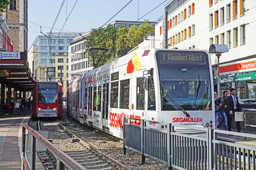 Koln-Bonn Stadtbahn Trams - www.simplonpc.co.uk - Photo: ©2017 Ian Boyle