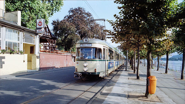 Koln-Bonn Trams - www.simplonpc.co.uk - Photo: ©1980 Ian Boyle