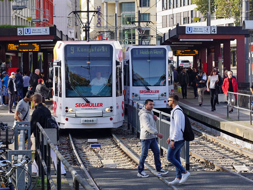 Koln-Bonn Stadtbahn Trams - www.simplonpc.co.uk - Photo: ©2017 Ian Boyle