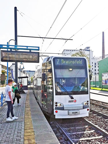 Koln-Bonn Stadtbahn Trams - www.simplonpc.co.uk - Photo: ©2017 Ian Boyle