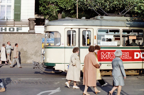 Koln-Bonn Trams - www.simplonpc.co.uk - Photo: ©1980 Ian Boyle