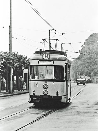 Koln-Bonn Trams - www.simplonpc.co.uk - Photo: ©1980 Ian Boyle